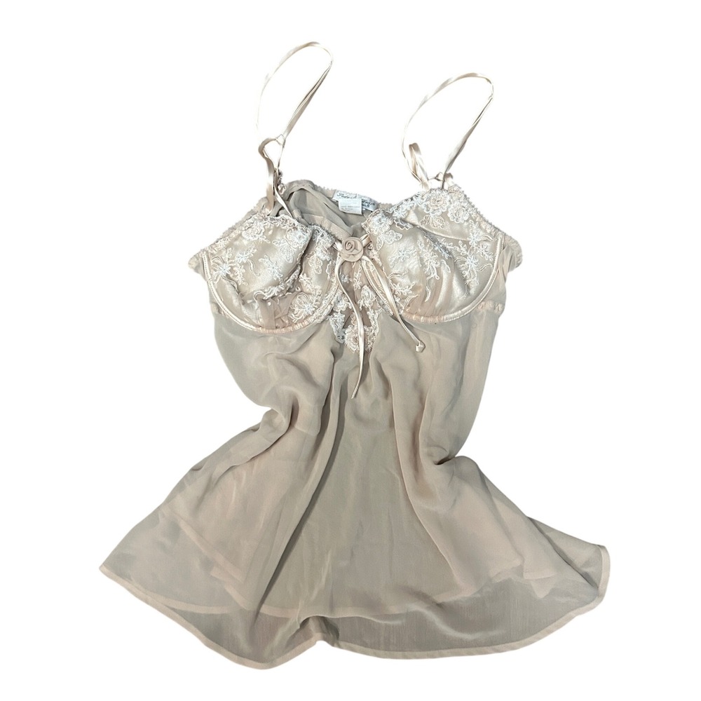 Seductive Wear‎ by Cinema Elle Sheer Lace Babydoll Lingerie Top